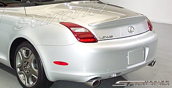 Custom Lexus SC430 Trunk Wing  Coupe (2001 - 2009) - $225.00 (Manufacturer Sarona, Part #LX-009-TW)